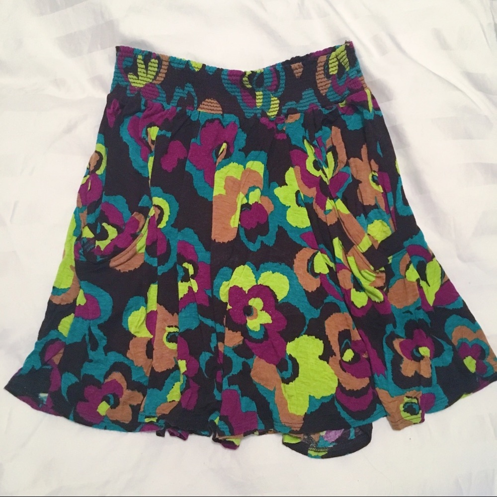 Flower Patterned Skirt